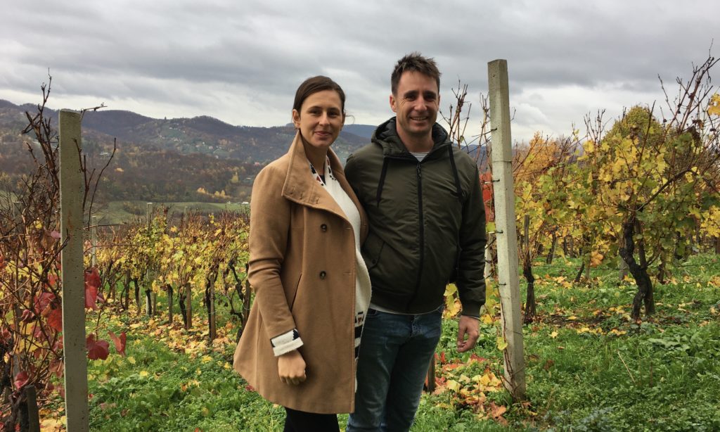 Anita Scheliga and Mario Koletić, Vinarija Pavlin, Samobor