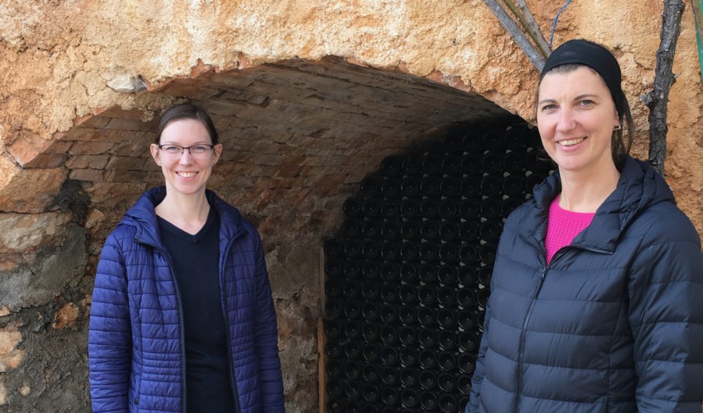 Ana Peršurić and Katarina Peršurić of Misal sparkling wines, in Istria, Croatia