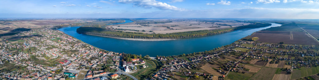 Danube surrounding Erdut region, Croatia