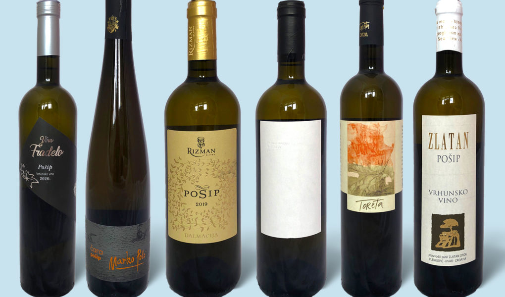 Croatian Pošip tasting