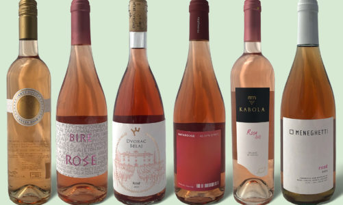 Croatian rosé wines