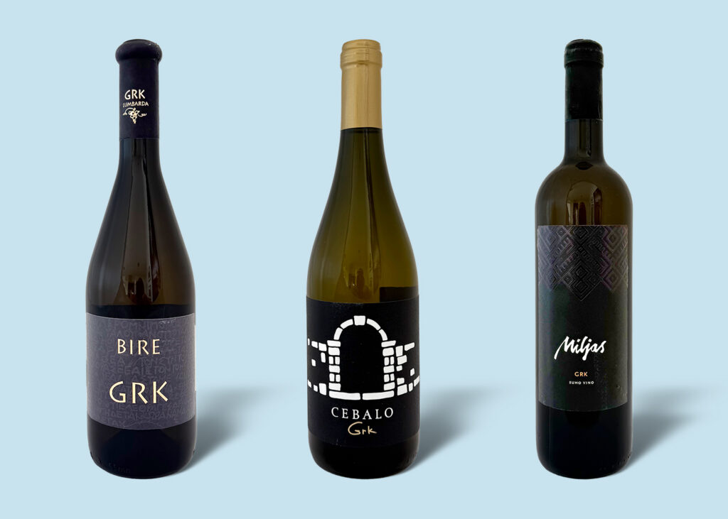 Croatian Grk wines