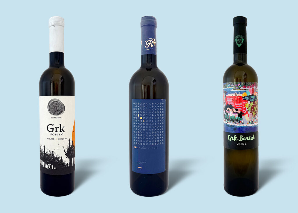 Croatian Grk wines