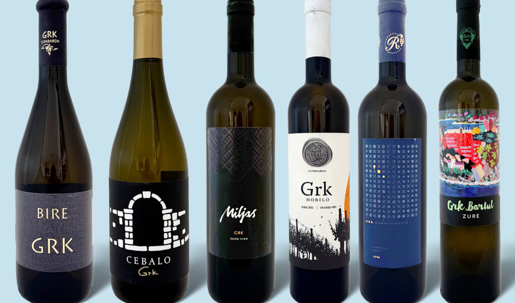 Croatian Grk wines