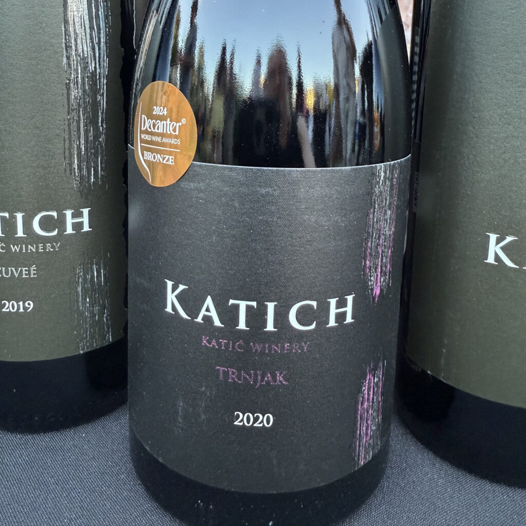Katich Trnjak red wine