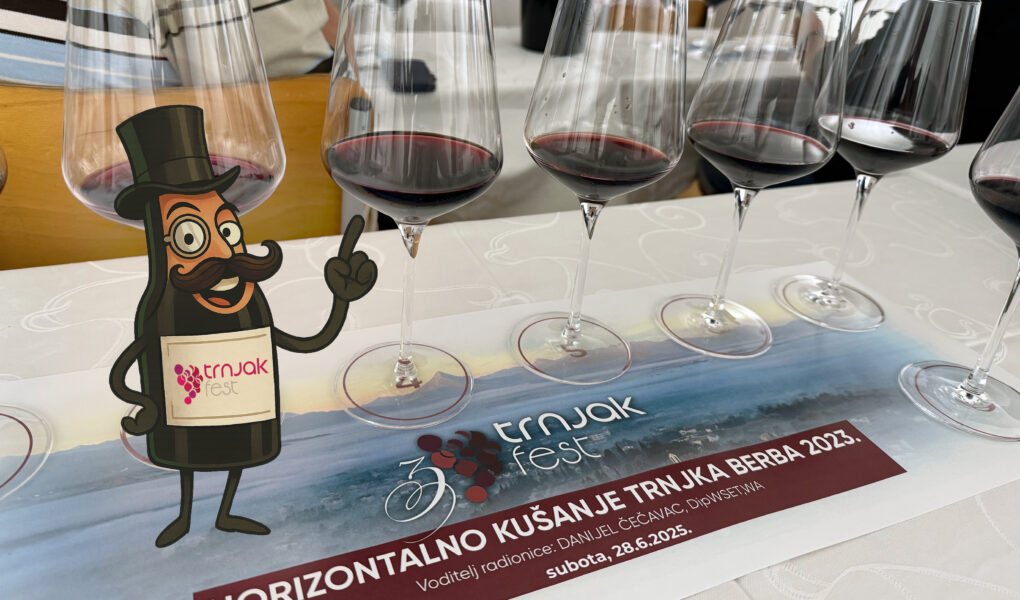 Tasting Trnjak wines